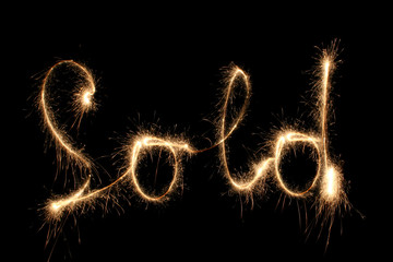 Wall Mural - sold sparkler