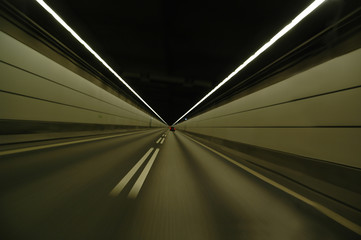 speeding in tunnel