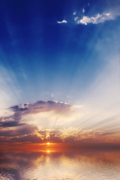 Fototapete -  - sun and sea
