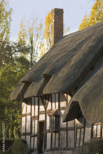 anne hathaways cottage home of wife of william sha Poster