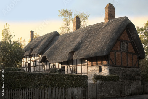 anne hathaways cottage home of wife of william sha Poster
