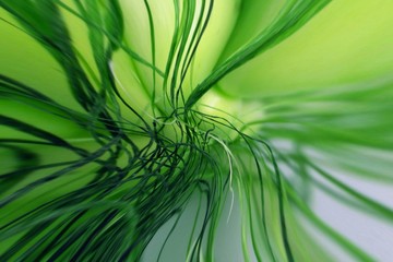 Wall Mural - green fantasy