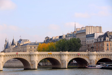 Wall Mural - paris seine