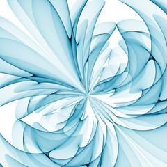 Poster - blue flower