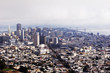 Leinwanddruck Bild skyline san francisco, california, usa