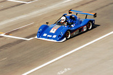 Blue Racing Car