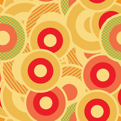 Wall Mural - seamless retro wallpaper pattern