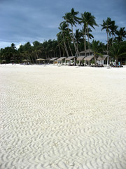 Wall Mural - white sand beach