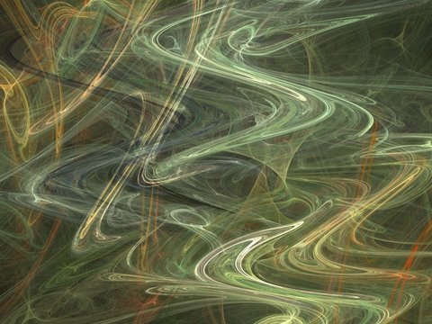 abstract fractal shape