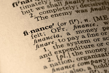 the word finance