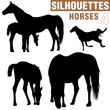 horses silhouettes 4