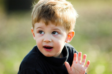 a little boy