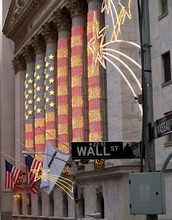 Wall Street At Lower Manhattan