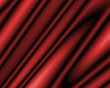 draped red background