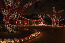 Red And White Christmas Lights