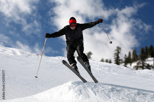 Dekoracja na wymiar  skoki-narciarza