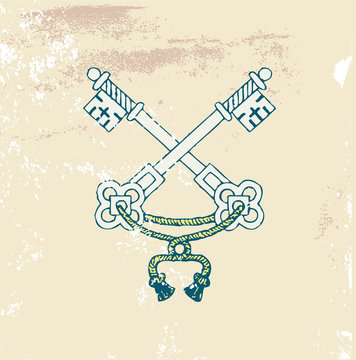 heraldic  keys