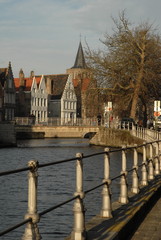 bruges et ses canaux