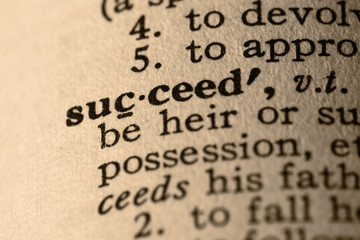 the word succeed