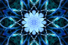 Stock Image Of Winter Kaleidoscope