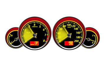 Poster - speedometer6