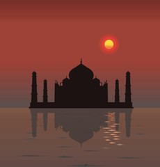 Wall Mural - taj mahal !