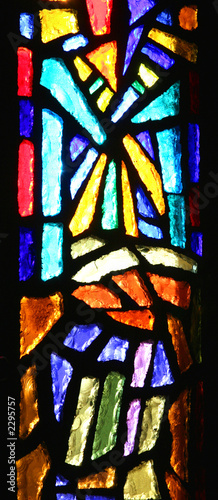 Naklejka dekoracyjna stained-glass window