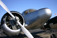 Twin Engine Vintage Airplane