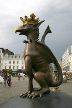 Gryphon In The Centre Of Malmoe