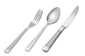 spoon, knife, fork