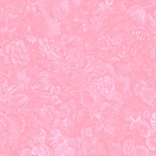 Background Pink Floral Allover