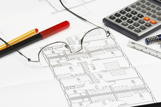 cad zeichnung wohnung