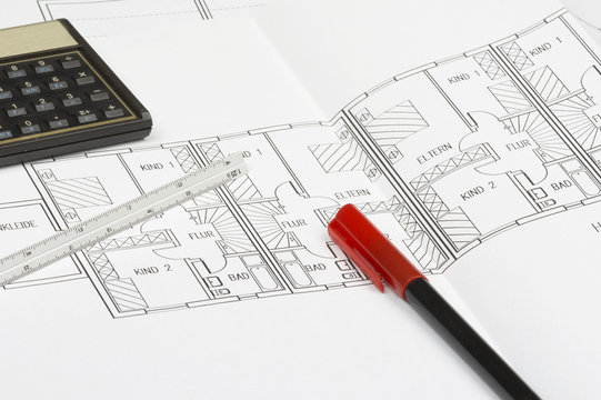 cad zeichnung wohnung