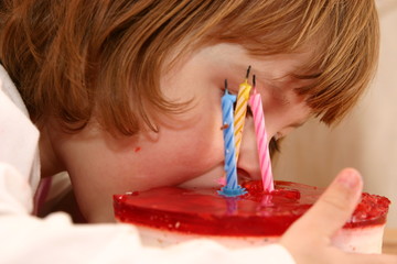 Poster - eating my birthday cake