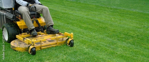 Pinturas sobre lienzo  lawn mower