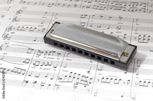 Obraz na PCV harmonica