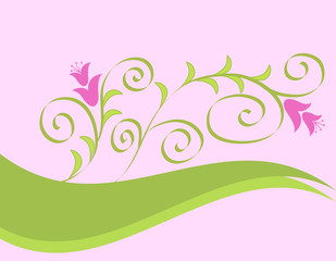 Poster - floral design