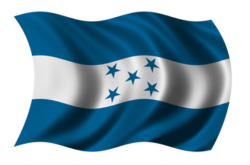 Wall Mural - flag of honduras