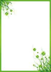 Wall Mural - background for st. patrick's day