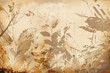 canvas print picture - Herbst Blätter Collage Hintergrund