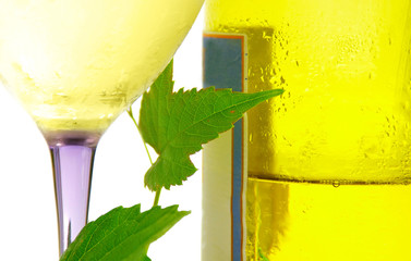 Wall Mural - white wine