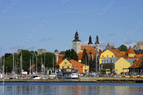 view from visby Фотошпалери