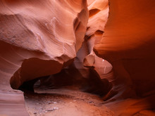 The Lower Antelope Slot Canyon Near Page