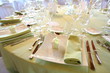 mariage table banquet
