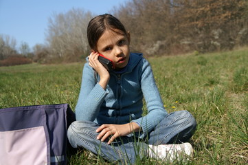 Canvas Print - le téléphone