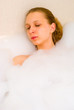 © haveseen - girl in bath foam