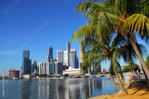 Fototapeta Singapur  panorame-singapuru