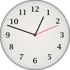 clock grey