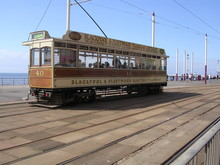 Old Blackpool Tram,