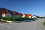 Fototapeta Dziecięca - crossroads in village